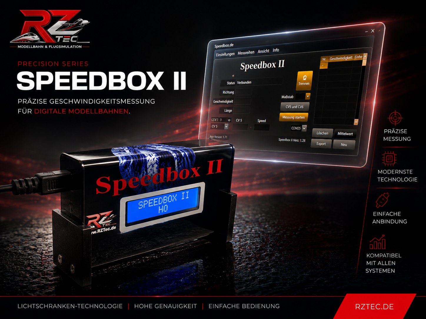 Speedbox II mit Display